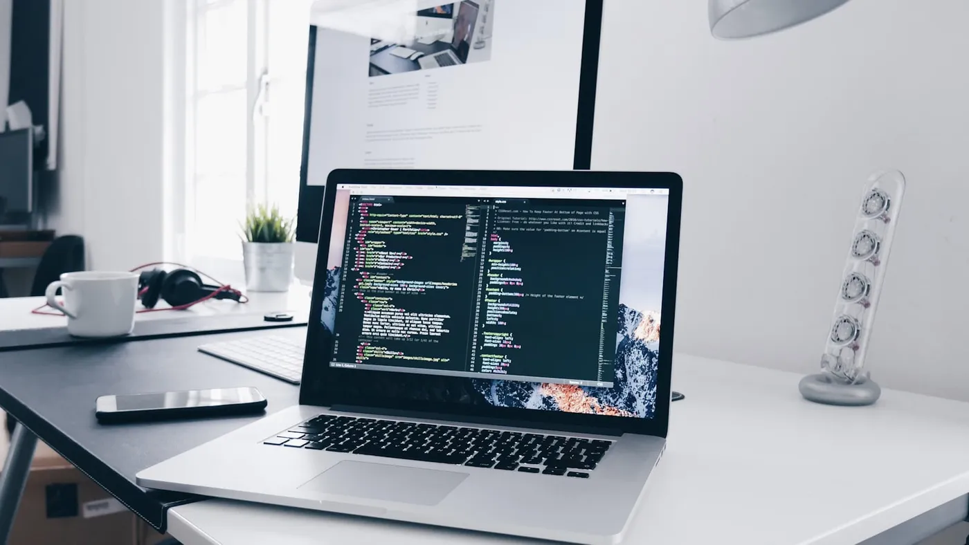 Developer working on website support and maintenance tasks