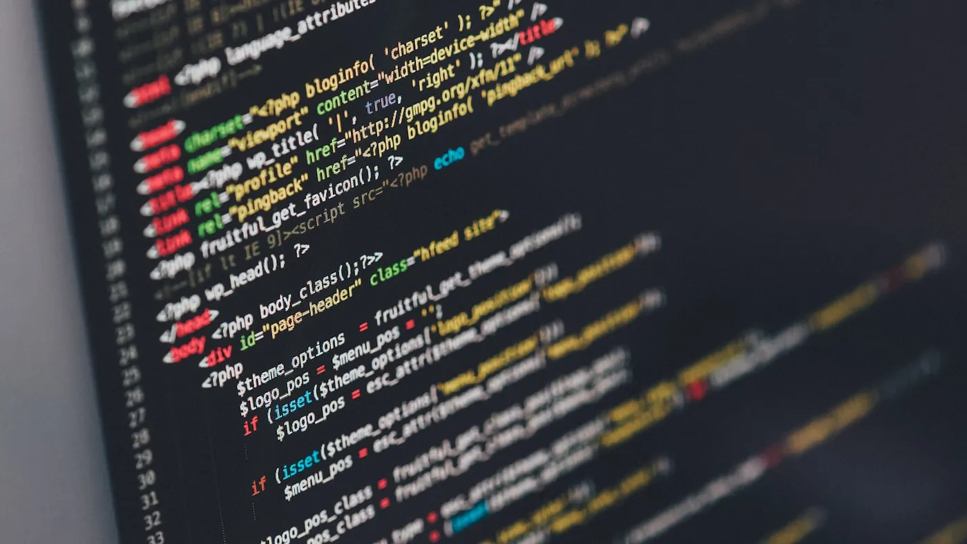 Schermo di uno sviluppatore, a rappresentare i problemi tecnici che possono bloccare il posizionamento di un sito